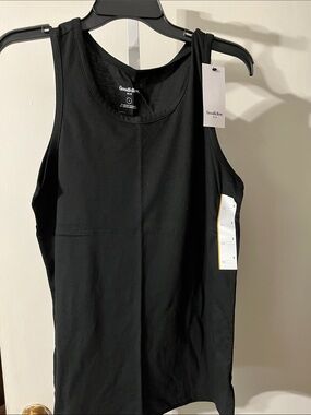 Goodfellow & Co Black Scoop Neck Tank Top - Women's Sleeveless